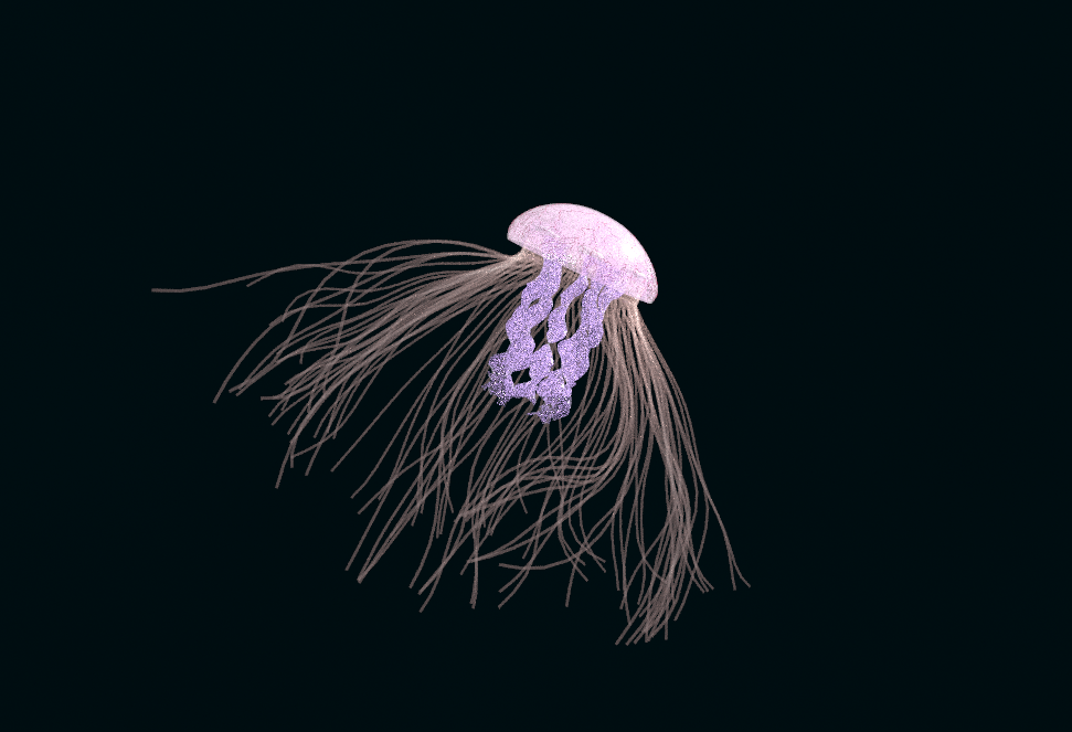 [Houdini]Procedural Jellyfish